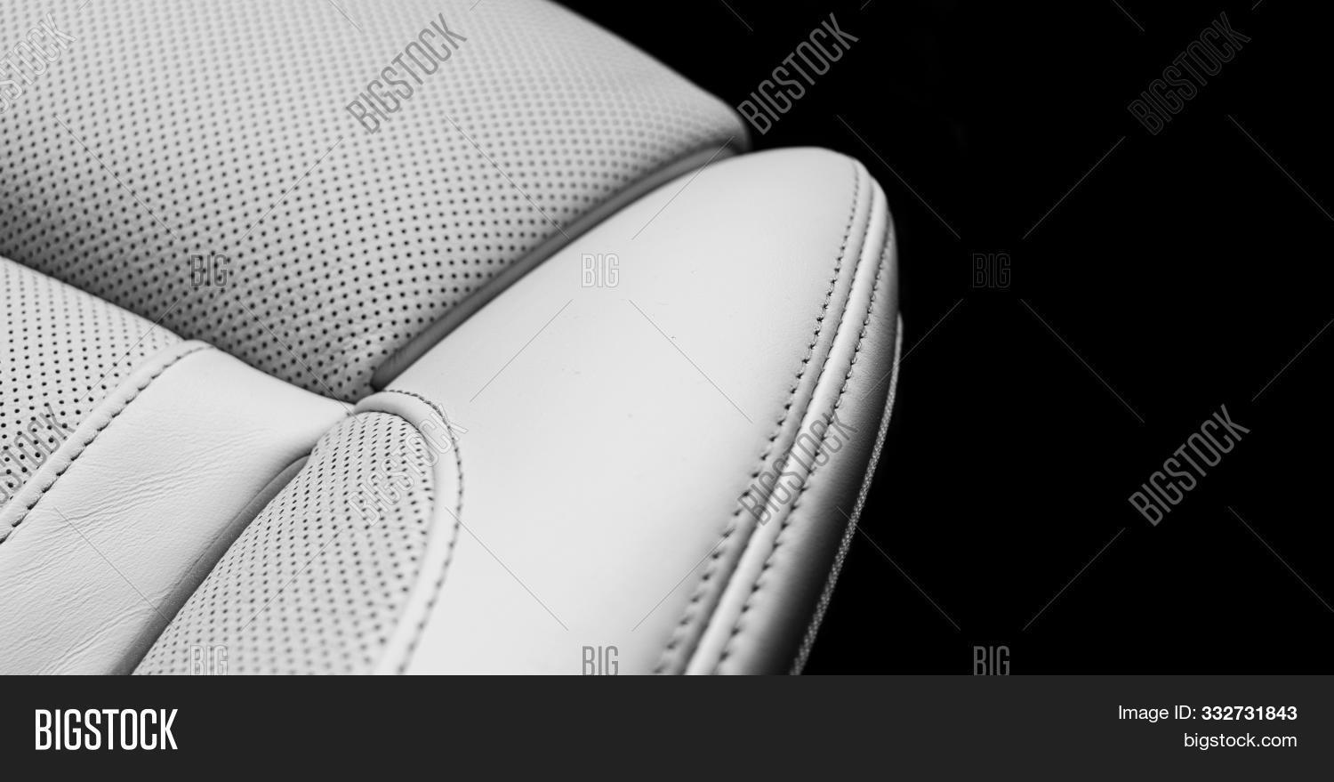 White Leather Interior Image & Photo (Free Trial) Bigstock