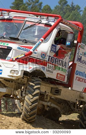 Detaled visning af lastbil