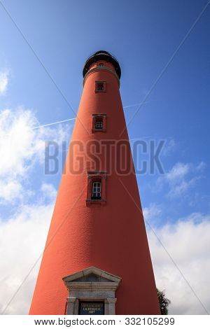 Ponce De Leon Inlet Lighthouse And Museum In Ponce Inlet Near New Smyrna Beach