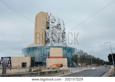 Twisting Tower In Reflective Aluminium Panels Designed By Architect Frank Gehry For Luma Arles Cultu