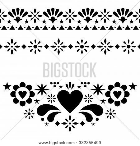 Mexican Floral Vector Photo Free Trial Bigstock