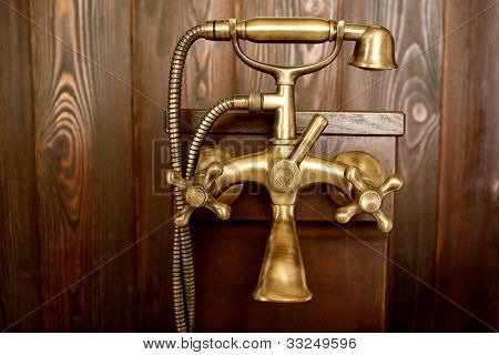 วินเทจสีบรอนซ์ douche