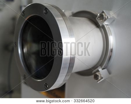 Vacuum Deposition System Front Door Glass Viewport
