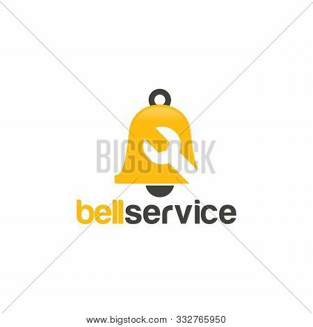 Bell Service Logo Template Designs Vector Illustration