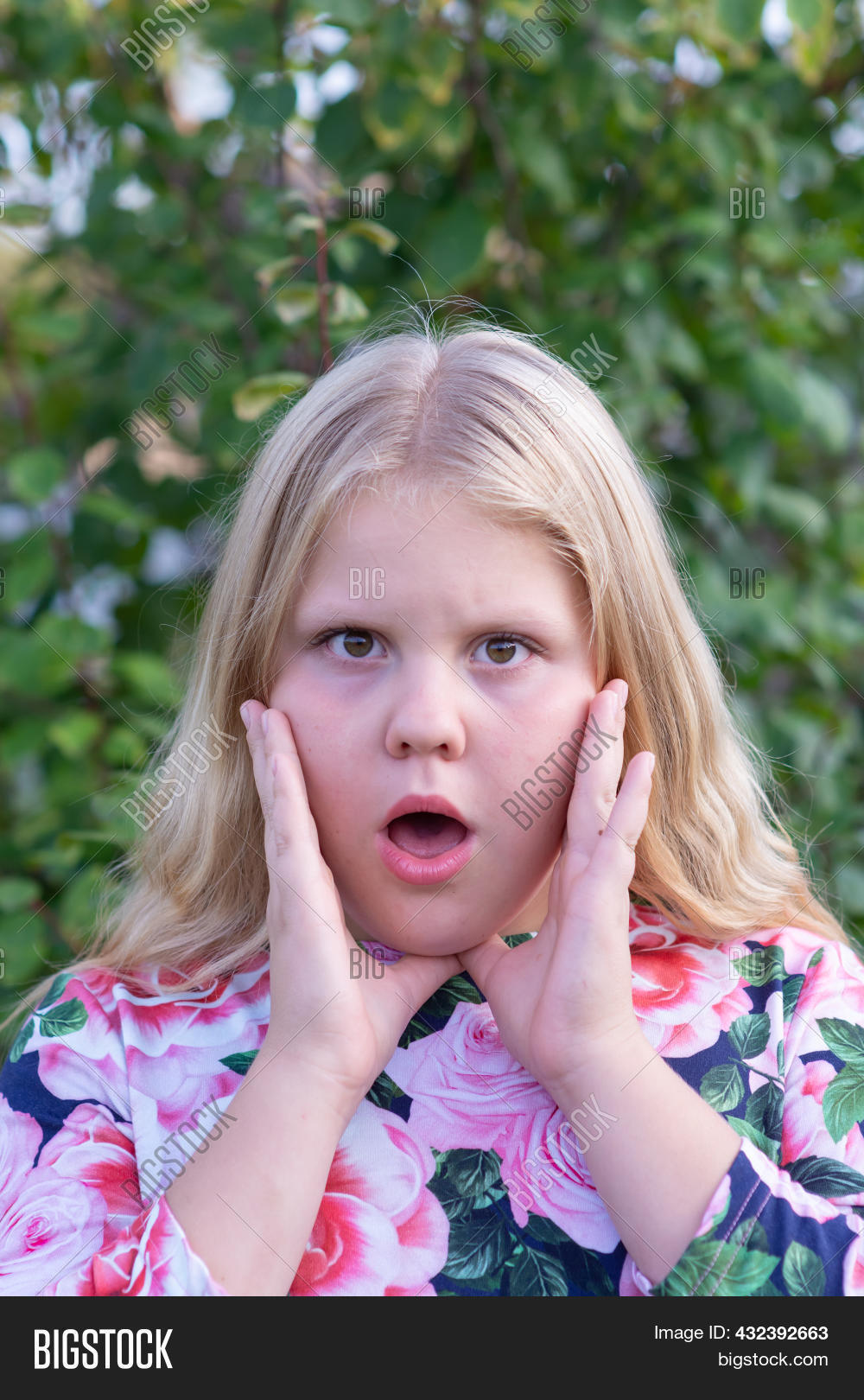 Emotions. Girl Image & Photo (Free Trial) Bigstock