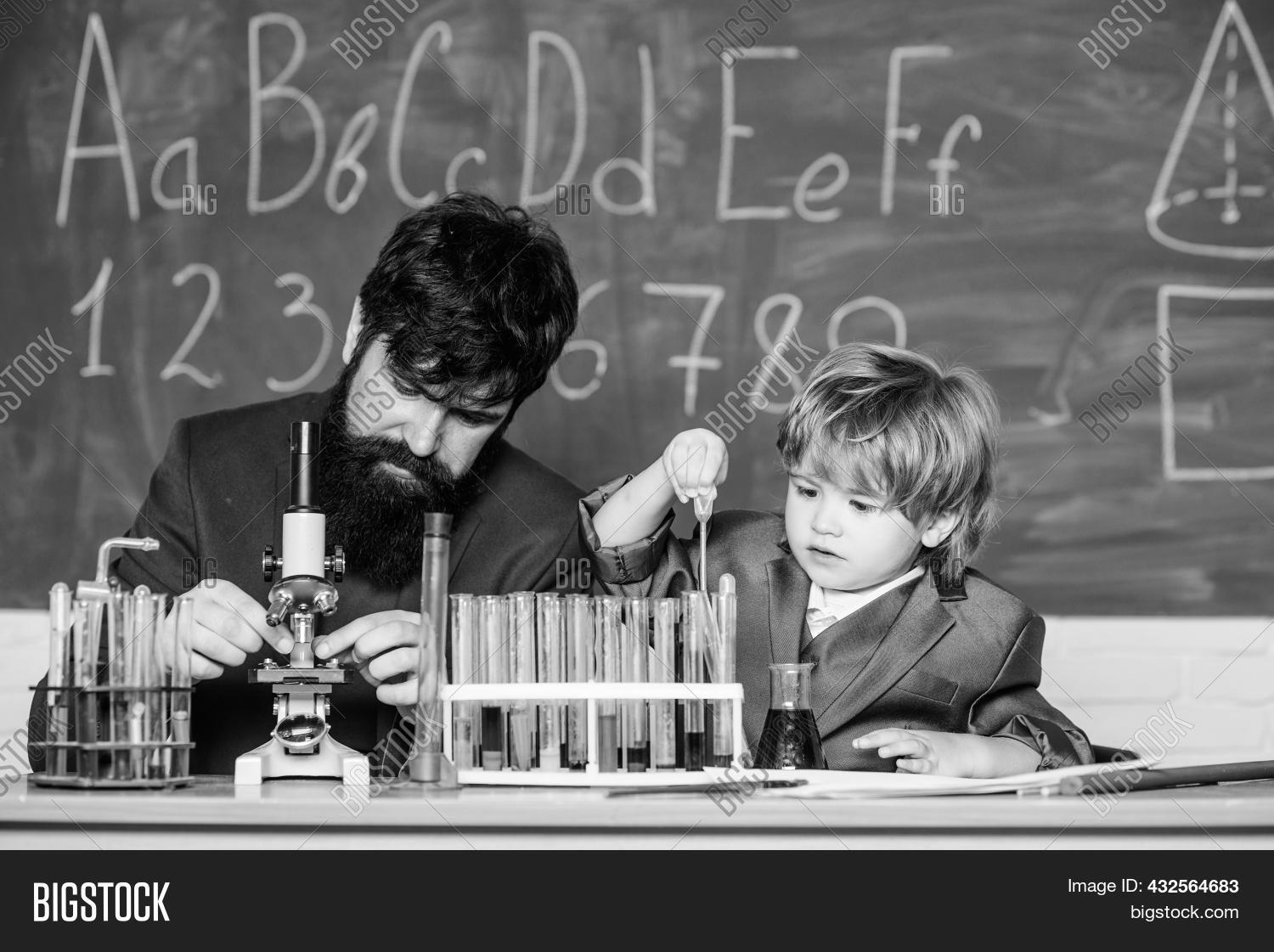 Using Microscope Lab. Image & Photo (Free Trial) | Bigstock