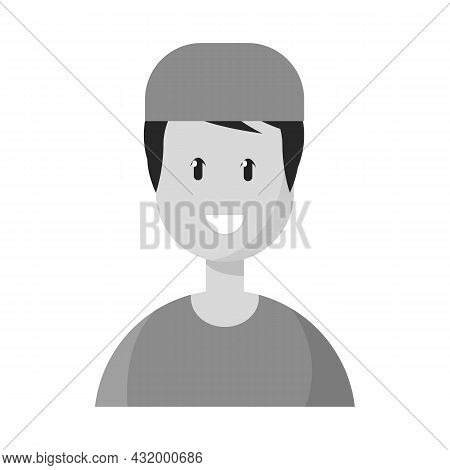Isolated Object Of Doctor And Anesthetist Icon. Set Of Doctor And Professional Vector Icon For Stock