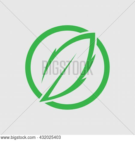 Logos Of Green Leaf Ecology Nature Element Vector
