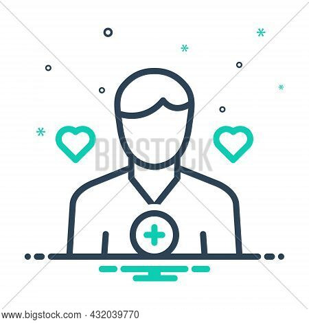 Mix Icon For Aide Assistant Deputy Supporter Helper Subsidiary Adjunct