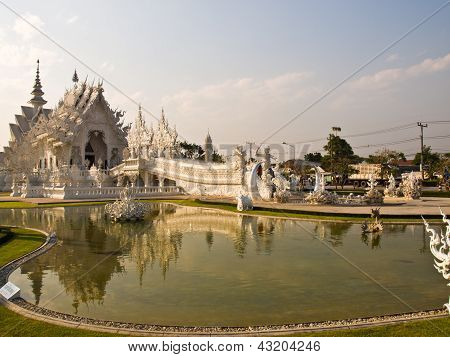 Wat Rong Khun At Chiang Rai, Thailand