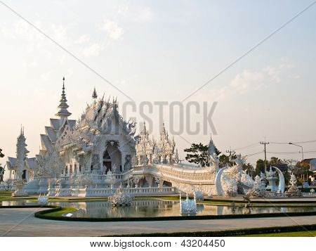 Wat Rong Khun At Chiang Rai, Thailand