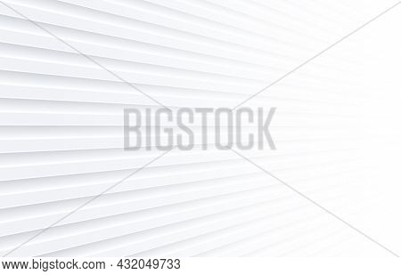 3D white background for business presentation. Abstract dyamic lines pattern. Minimalist empty striped blank BG. Halftone monochrome cover with modern digital minimal color illustration