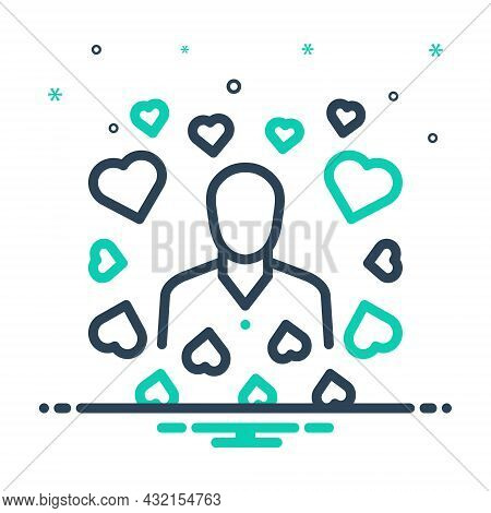Mix Icon For Modest Hackneyed Common Average Middle Humble In-love Simple Integrity Unpretentious