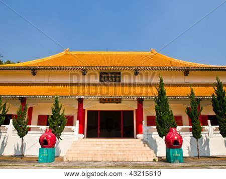 Chinese Architecture On Mae Salong Hill, Chiang Rai, Thailand