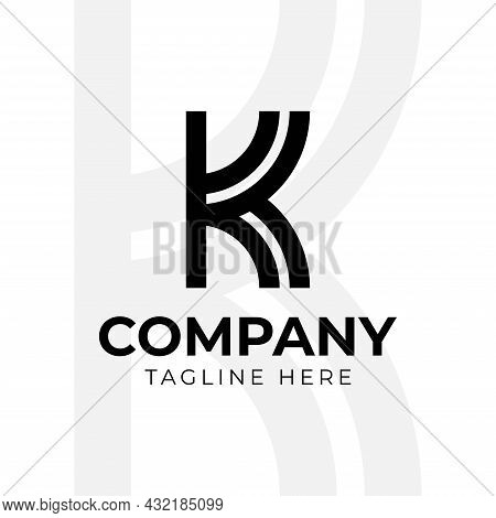 Letter K Logo Icon Design Template Elements