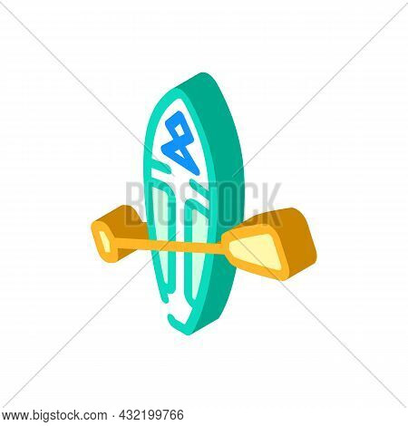 Sap Board Equipment Isometric Icon Vector. Sap Board Equipment Sign. Isolated Symbol Illustration