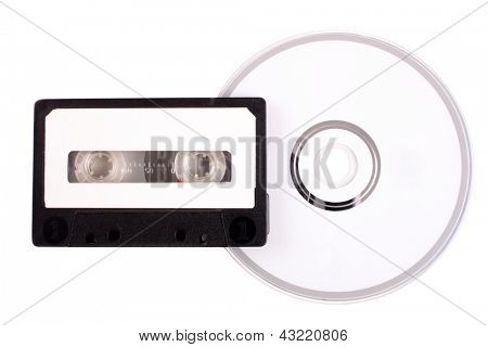 Foto di cassetta Audio per compact disc
