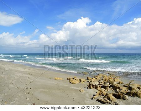 A Beautiful Beach on a Beautiful Day