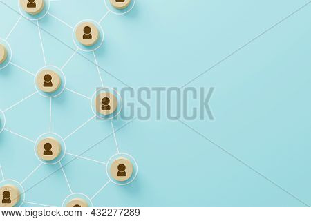 Human Resource Management And Recruitment Employment Business Concept. Employee People Connection. W