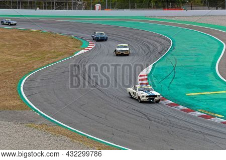 Barcelona, Spain, September 4, 2021 : Old Touring Cars Support Race During 24 Hours Series By Hancoo