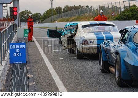 Barcelona, Spain, September 3, 2021 : Old Touring Cars Support Race During 24 Hours Series By Hancoo