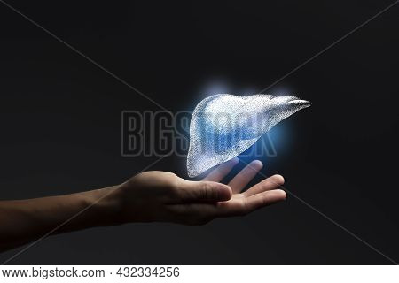 Hepatologist Doctor, Stomach Issues. Medical Technologies Concept. Hepatology.