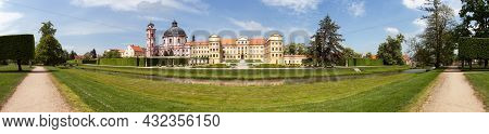 Jaromerice Nad Rokytnou Baroque And Renaissance Palace From 18th Century, South Moravia,  Czech Repu