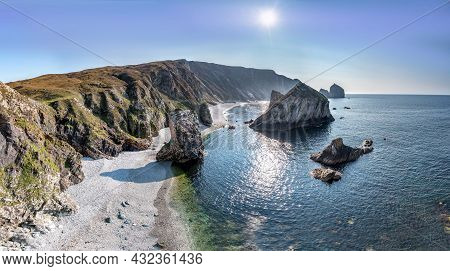 Glenlough Bay Between Port And Ardara In County Donegal Is Irelands Most Remote Bay