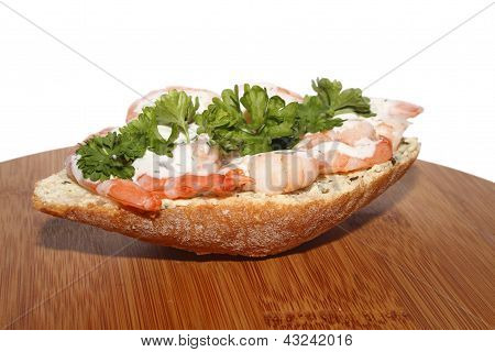 Garnelen-Snack