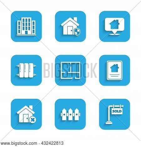 Set House Plan, Garden Fence Wooden, Hanging Sign With Sold, Online Real Estate House, Wrong Mark, H