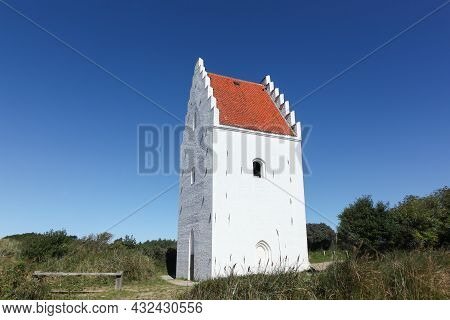 The Sand Covered Church In Skagen, Denmark