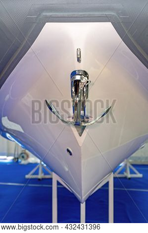 Built In Automated Anchor At Boat Front