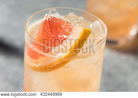 Boozy Refreshing Gin Radler Cocktail