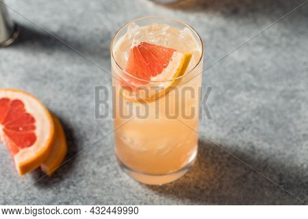 Boozy Refreshing Gin Radler Cocktail