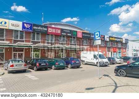 Zywiec, Poland - June 6, 2021: Galeria Lider Shopping Mall.