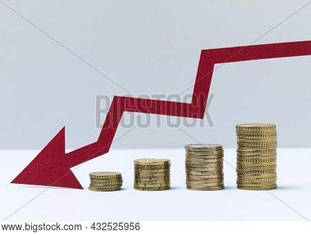 Covid 19 Global Economic Crisis. High Quality Beautiful Photo Concept