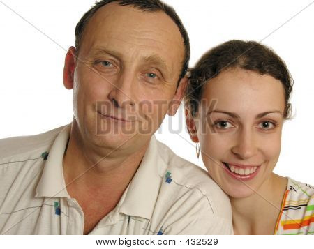 Senior con la figlia
