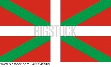 Basque Flag Designed By The Founders Of The Basque Nationalist Party