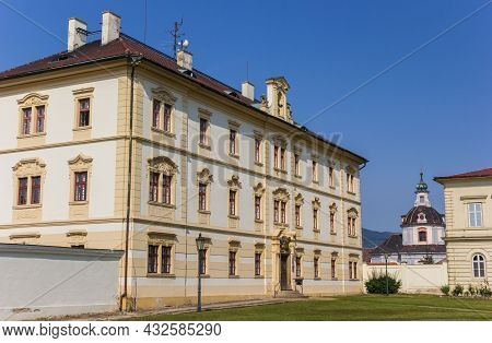 Main Building Of The Stepana Monastery In Litomerice, Czech Republic
