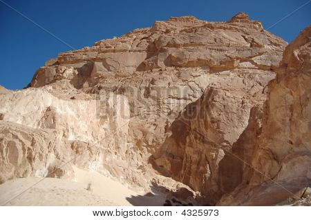 Canyon bianco In Egitto