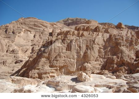 Canyon bianco In Egitto