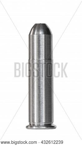 Metal Snap Cap For Testing The Trigger Let Off Weight Isolated On White