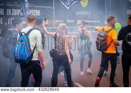 11 September 2021, Leiden , Netherlands, Unmute Us. Event Sector To Protest Against Covid Policy Acr