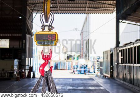 Industrial Digital Scales Use Weight Check In Factory And Overhead Crane