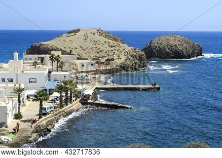 Beautiful Seascape In Isleta Del Moro Village On A Sunny Day Of Summer