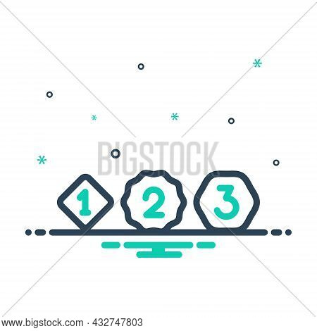 Mix Icon For Former One-time Prior Previous Numbers Ago Before Previously