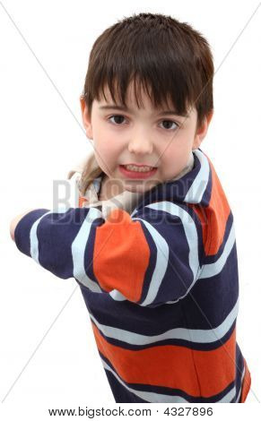 Ragazzo arrabbiato