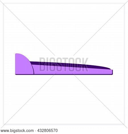 Walking Pad Flat Icon. Home Gym And Training. Concept Of Modern Fitness Exercise Machine And Home No