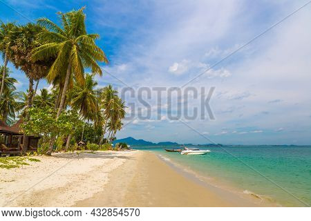Tropical Beach At Koh Mook (koh Muk) Island, Thailand