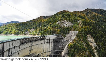 Kurobe Dam In Toyama, Japan
